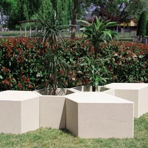 Jardineras con material reciclado